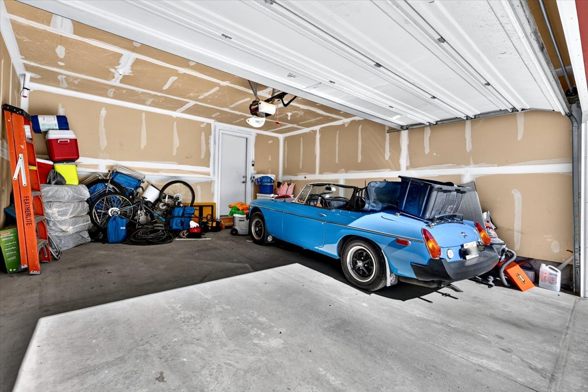 Double attached garage